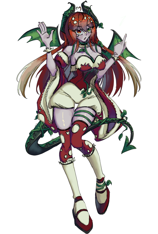 SatudemiVeya VTuber character art